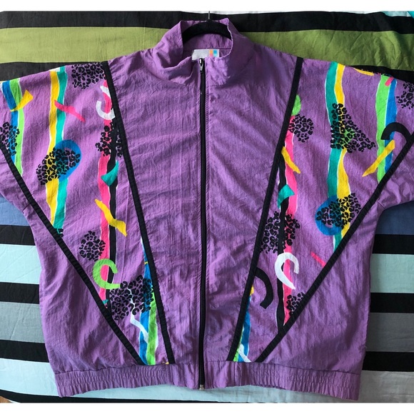 Claudia Barnes Sport Jackets & Blazers - ❄️ 80's Windbreaker